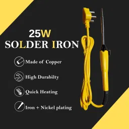 themisto Beginners 8 in 1 Soldering iron Kit 25 W Simple image 2