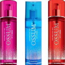 Blossom, Pleasure and Romance body mist-pack of 3 Body Mist - For Women-image-49