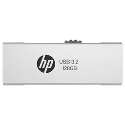 HP 818w 128GB USB 3.2 Flash Drive (Built-in Keyring Loop, 8Y6T0AA, Silver)-18