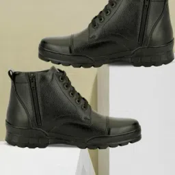 Svpanther Mens Side Zip Boots for Police Boots For Men Oxford For Men Oxford For Men-picture-9