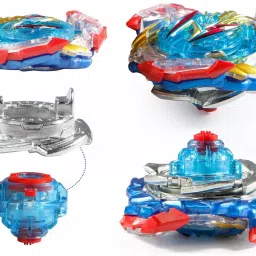 authfort B-193 Ultimate Valky .Lg.V'-9 Spinning Top Bey with DB LR Custom Launcher image 4