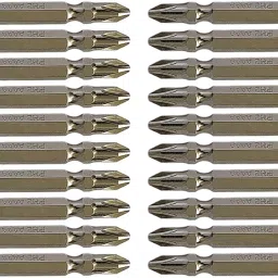 new 20pc set of Screwdriver ph2 bits plus plus (++) set Screwdriver Bit Set-10