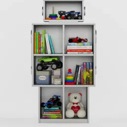 boingg! - a happy start Wall Kids Bookshelf in Grey Colour-picture-48