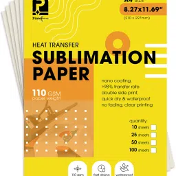 Sublimation Heat Transfer Paper Unruled A4 - 8.27" x 11.69" (210x297mm) 110 gsm Sublimation Mug Printing Paper-12