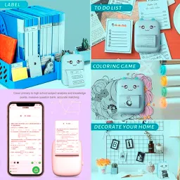 FLIPINC Mini Thermal USB Printer for Android & iOS System Toy image 4