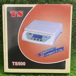 NIBBIN Compact With Backlight 30 kg with Adaptor Digital Multi-Purpose Kitchen (TS500) WHITE Weighing Scale image 5