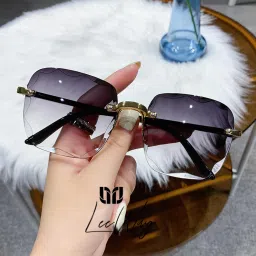 Gradient, UV Protection Rectangular Sunglasses (Free Size)-19