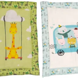 Mattress For New Born Baby Bed Mat new unique design (Pack of 2)30 X 20 Inch)-16