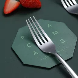 krusan Stainless Steel Dinner Forks Table Forks Set Long Handle Forks for Buffet Forks Stainless Steel Serving Fork Set image 4