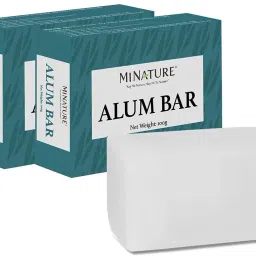 Alum Bar 100gm (Fitkari), Pack of 2 Shaving Bar 100% Pure Potassium Alum Stone-image-34