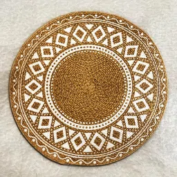 Round Pack of 1 Table Placemat-image-1