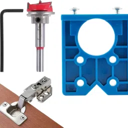 35mm Hinge Hole Drilling Guide Locator Hinge Drilling Jig Hinges for Cabinets Working Door Hole Opener Cabinet Carpenter Tools for Wood Work Accessories Tools Rotary Tool-43