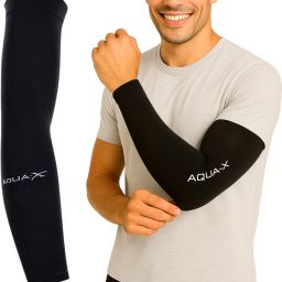 Black Arm Sleeves - Outdoor Activities, Tattoo Cover, Sun Protection Wrist Protector-image-61