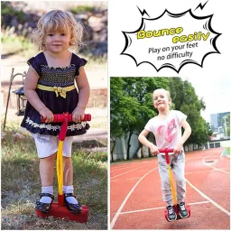 gjshop Pogo Jumper Fun and Safe Pogo Stick for Toddlers, Durable Foam Jumping Stick image 2