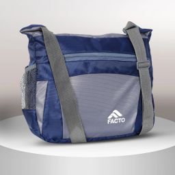 Blue, Grey Men & Women Sling Bag - Extra Large blue, grey Men & Women Sling Bag - Extra Spacious-image-102