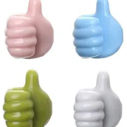 ENMORA Thumb Hook Adhesive Cable Holder Desk Set Self Data Multifunctional Clip NJ8 Cable Protector-image-0