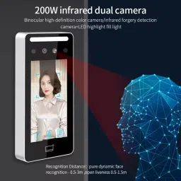 KT30 Multi-Method Access Control & Time Attendance For Face Recognition, Card, Password, & WiFi Tuya App Integration KT30 Multi-Method Access Control & Time Attendance For Face Recognition, Card, Password, & WiFi Tuya App Integration image 5