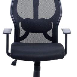 Cotton Blend Office Adjustable Arm Chair-image-24
