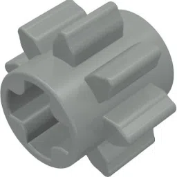 yellow tommy Technic Series 8 Tooth Gear 3647 Compatible with all Building Blocks, 20 Pcs image 4