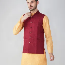Solid Men Waistcoat-image-8