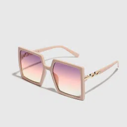 haute sauce Polarized Rectangular Sunglasses (Free Size) image 5