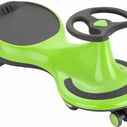Lil' Rider - Ride on Wiggle Car Swing Car Toys for Boys and Girls, Scratch Free 2 Year Plus 100 kgs Weight Capacity Awesome Apple Green Rideons & Wagons Non Battery Operated Ride On-12