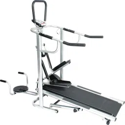 4 in 1 Manual Treadmill, Easy to foldable, User Weight - 110 kg Treadmill-picture-4