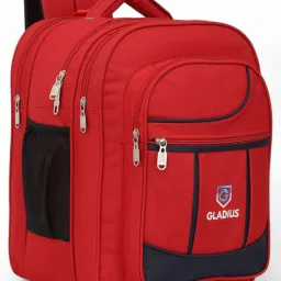 Stylish Red School Bag for Boys & Girls of Class 5th - 10th Waterproof School Bag-image-78