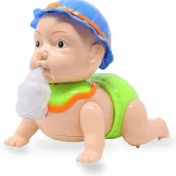 Musical,Talking, Crawling Baby Toy for Babies with Dazzling Lights-image-28