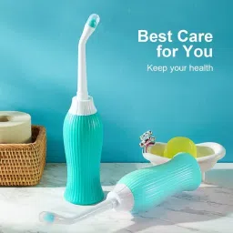 Portable bidet, Jet Spray for Toilet | Retractable, 2 angled Nozzles ND37 Manual Bidets-image-64