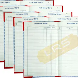 Cash Book - Hard Bound - 60 Pages - Pack of 5 Cash Book 60 Pages - Pack of 5 1-Part Cash Book-image-45