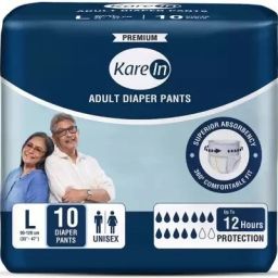 Adult Diaper Pant Pullup Style Adult Diapers Large pcs 80, Pack of 8 Adult Diapers - L-image-31