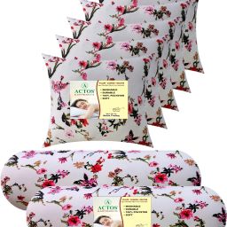 Microfibre Floral Bolster Pack of 7-image-50