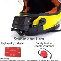 TECHGEAR Helmet Flat Placement Camera Mount image 4