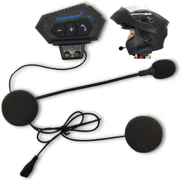 Motorcycle Helmet Bluetooth Earphones | Waterproof & Dustproof Bluetooth Headset-image-76