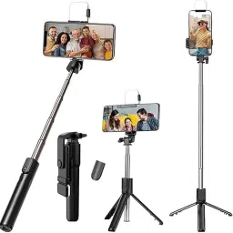 Sconzi Selfie Stick Tripod R1S 114cm expandable Tripod Bluetooth Remote Tripod, Monopod Kit, Tripod Kit-picture-23