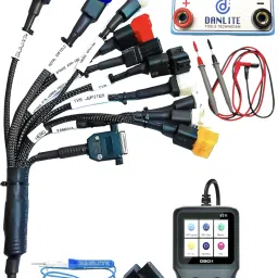 V311 OBD Scanner+All BS6 BIKE CABLE 11 cord + Circuit Tester FREE OBD Reader OBD Reader-18