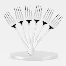 ClassicFeast 6-Piece Stainless Steel Dinner Fork, Dessert Fork, Salad Fork Set-10