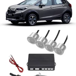 EB169 Silver Car Reverse Parking Sensor with LED Display 4 Sensor E169 Parking Sensor-0