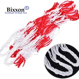 Football Carrying Net Football Net 12 Ball Net ( Red & White) Football Net-1