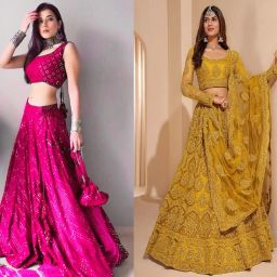 Embellished Semi Stitched Lehenga Choli-image-92