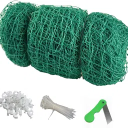UVStabilizedNylonPigeonNetBirdNetMonkeyNet10X12FeetGreenColor30Tags30Clamp1Blade Camping Net-picture-14