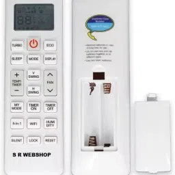 S R WEBSHOP AC-Remote Control Compatible for Lloyd Split/Window AC with WiFi Function Remote Controller image 2