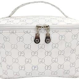 Women White Cosmetic Bag-image-98