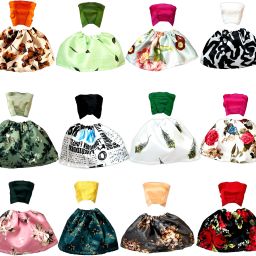 - Doll Dresses Set for Girls, Skirt Top Design Doll Dresses (Pack of 12)-image-57