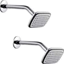 DLPHN-Pack Of 2 Shower Head with 9 Inch Arm Rain Flow shower For Bathroom Fixed Mount-picture-20