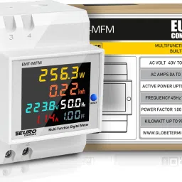 EMT-MFM 6 in 1 AC 40-300V 100A Amp,Frequency,Power Factor,KwH,Watt & Voltmeter-28