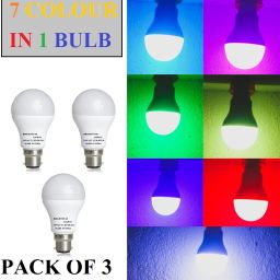 10 W Color Changing Round B22 LED Bulb-picture-0