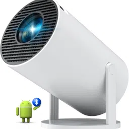 Punnkk HY300 Pro Smart,4K HD Wifi6 BT5, Android12, 180Degree Rotation Auto Keystone (4500 lm / 1 Speaker / Wireless / Remote Controller) Portable Projector-6