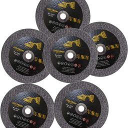 3 " inch Grinder Blade ,76mm X 10mm (3" x 3/8") 6 Piece Metal Cutting Disc Blade Perfect for cutting metal pipes, rods, sheets, plumbing pipes plastic best for Metal Cutter-image-59